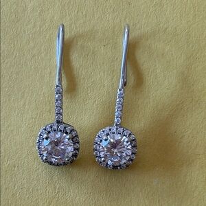 Elegant Silver Drop Earrings